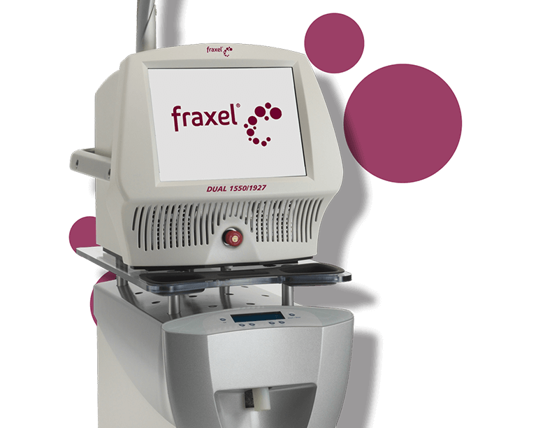 Fraxel fractional skin resurfacing laser device